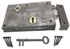 Old Antique steel brass