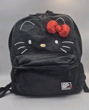 Vans X Hello Kitty RARE 2013 Limited Edition Backpack Bag AOP W/ Red Sequin Bow