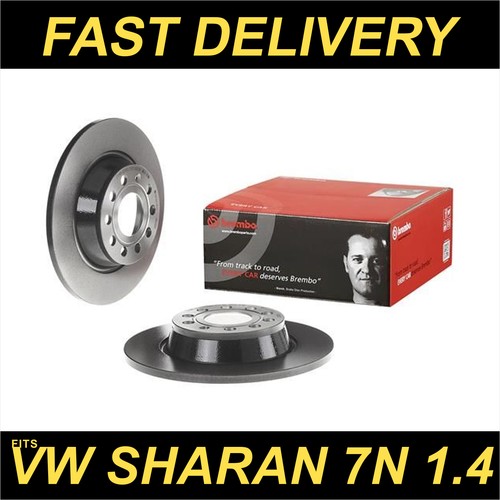 Brake discs pair solid - brake,