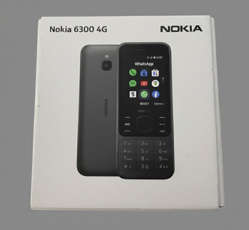 Nokia 6300 black unlocked - 6300,