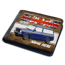 Personalised Mini Clubman Wallet British Classic Car Estate Dad Mens Gift CL32