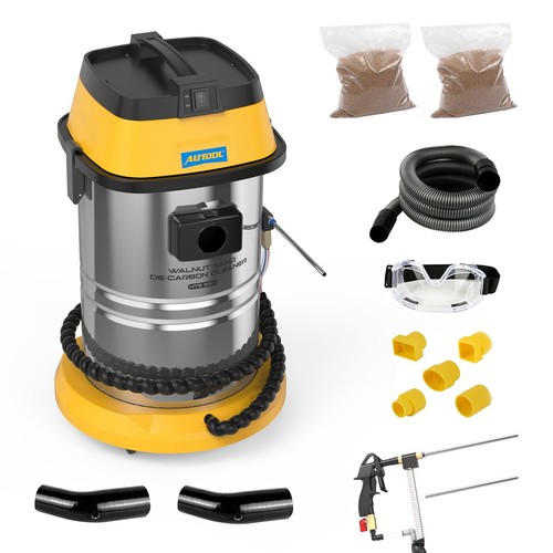 Walnut sand blasting cleaning - sand,