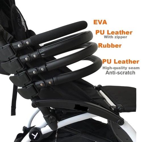 Baby trolley armrest bumper - armrest,