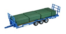 Britains 43218 Kane Bale Trailer Play Set 1:32 scale Trailer with wrapped bales