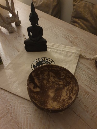 Polished coconut bowls - polished,