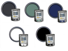 Ronseal uPVC Paint Satin Finish 10 Year Protection All Colours  750ml  2.5L