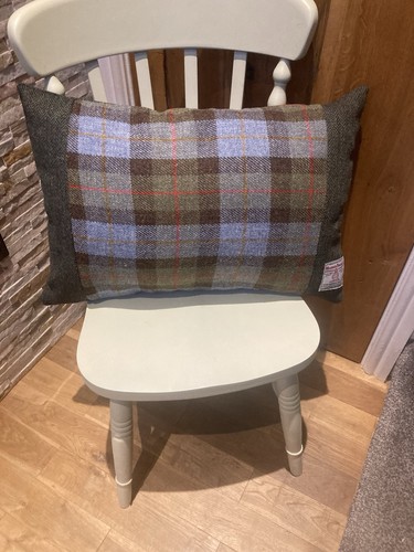 Harris tweed cushion - tweed,