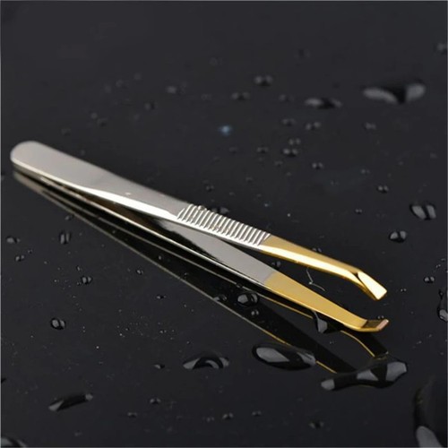 Gold tipped slanted tip - gold,