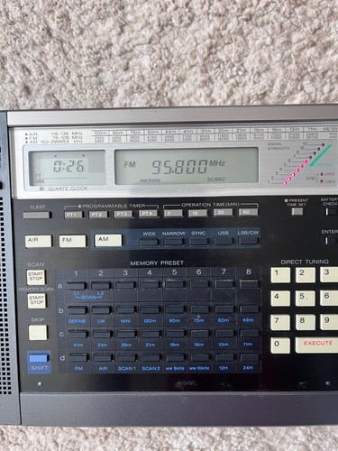 Vintage sony icf 2001d - vintage, world