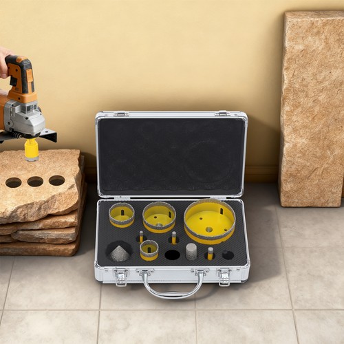 Diamond drill core bit set - core,