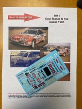 DECALS 1/43 OPEL MANTA COLSOUL