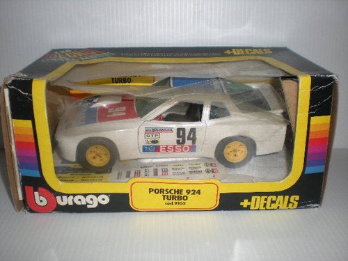 Burago scale porsche 924 - burago,