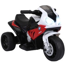HOMCOM Electric Kids Ride on motorcycle, BMW Licensed, Red
