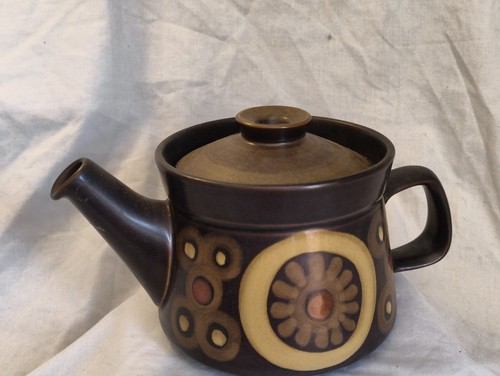 Vintage denby arabesque teapot - vintage,