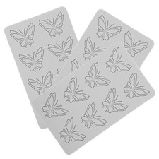  3 Pcs Butterfly Chocolate Mold DIY Cake Decorating Silicone Molds Fondant