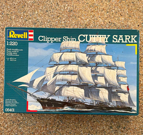 Revell cutty sark clipper ship - sark,