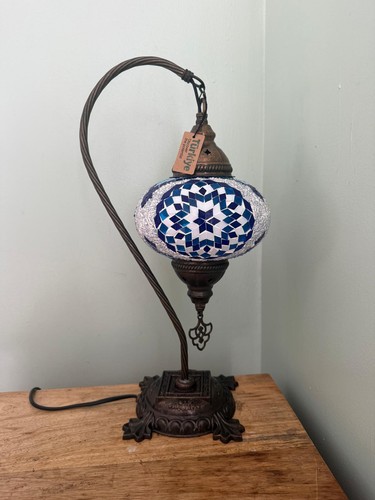 Handmade turkish mosaic table - turkish,