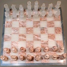 Marble & Onyx Chess Set