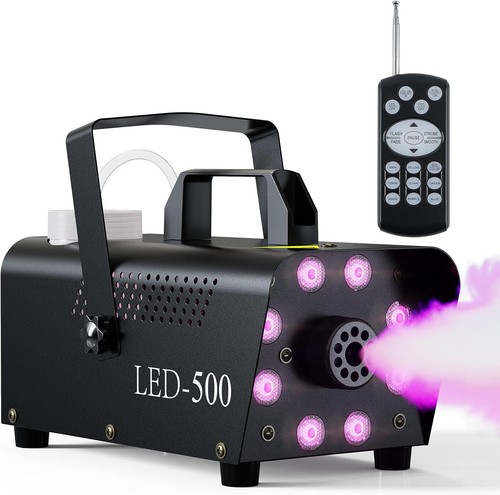 4000cfm fog machine rgb - machine, 12