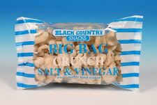 Salt & Vinegar Big Bag Pork Scratchings (Crunch) 8 x 80g Great for Keto Diet