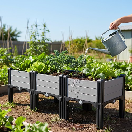 120cm raised garden - garden, bed