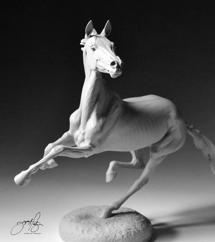 Traditional artist resin model - traditional,