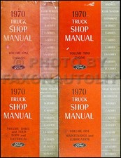 1970 Ford Truck Shop Manual