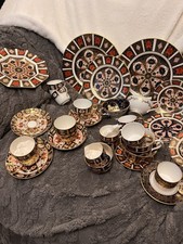 Royal crown derby crockery  