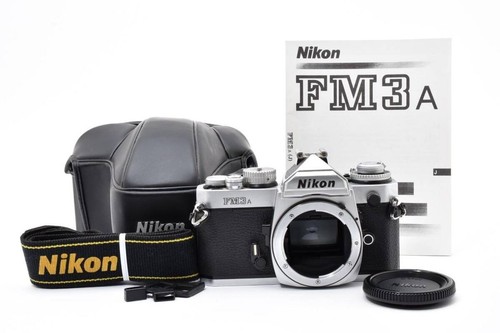 Nikon fm3a silver slr film - fm3a,