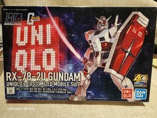 Uniqlo Bandai Exclusive Gundam RX-78-2U Model Kit 40th Anniversary,From Japan