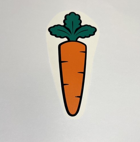 Carrot vinyl decal sticker - vinyl,