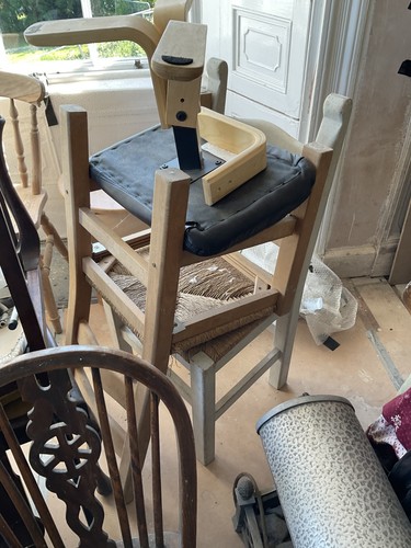 Wicker dining chairs set - wicker,