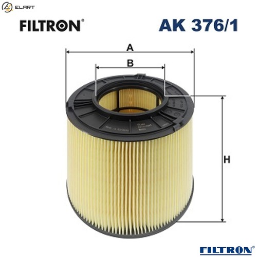 Air filter 376 - ak, audi