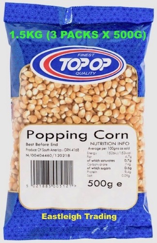 5kg popcorn - 1.5kg, x