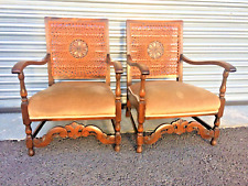 True Genuine Pair of Bergere style Art Deco period Armchairs Perfect Woven backs