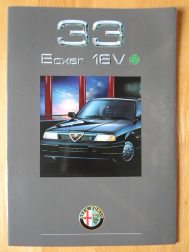 Alfa romeo boxer 16v - romeo,