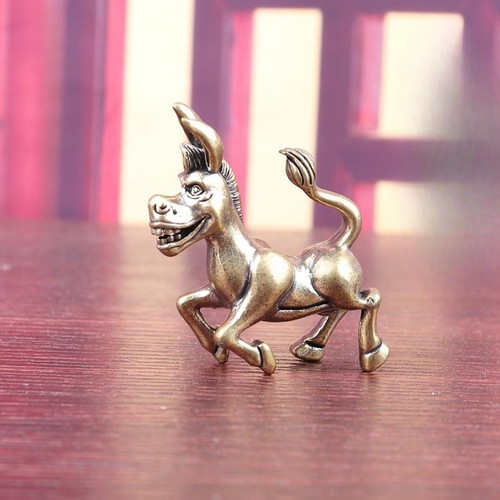 Mini donkey statue - statue, sculpture