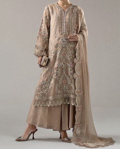 Maria chiffon embroidered - chiffon,
