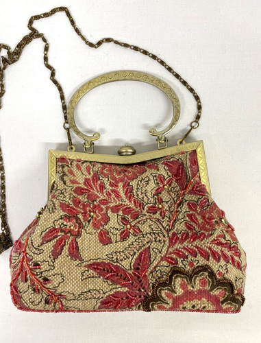 Vintage tapestry beaded - tapestry,
