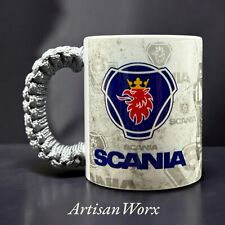 Scania Vabis V8 Truck Drivers Paracord Mug *Perfect Gift*