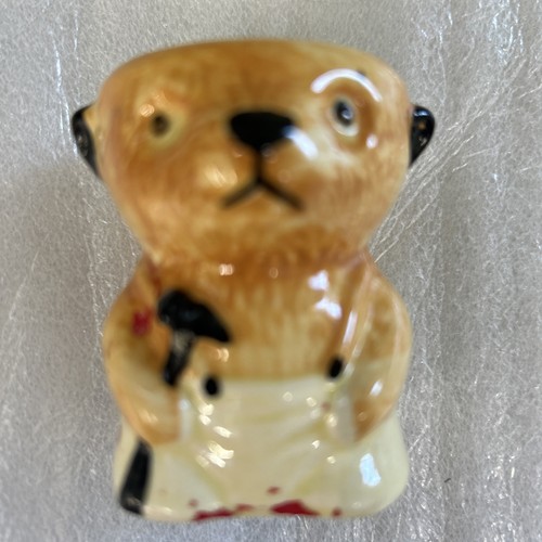 Keele pottery sooty eggcup - pottery,
