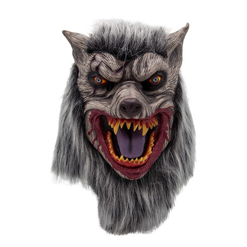 Werewolf mask with realistic - mask,