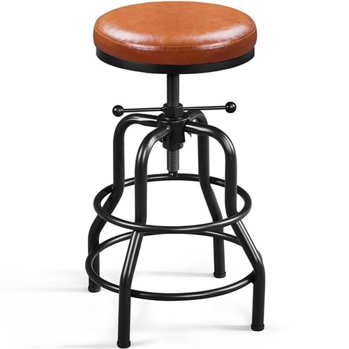 Vintage industrial bar stool - vintage,