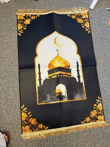 Islamic prayer mat velvet - mat, soft