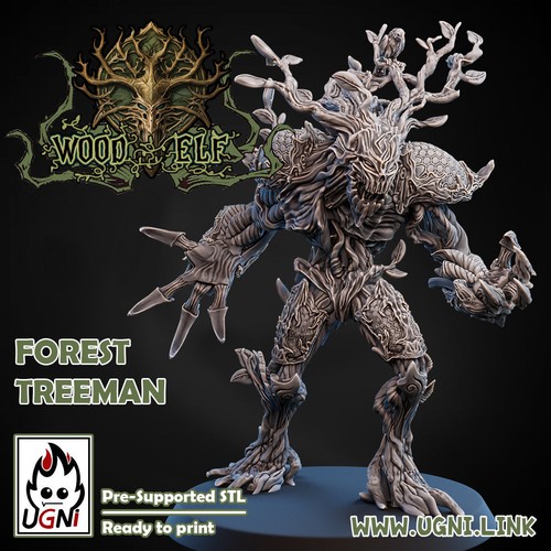 Treeman rooted marker - rooted,