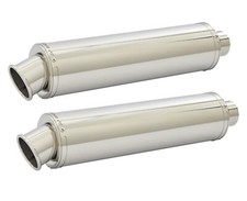 Honda VTR1000 SP2 SP Engineering Polished Stainless Round Big Bore XL Exhausts