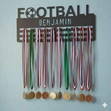 Personalised Football Medal