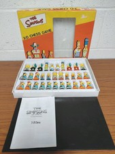 The Simpsons 3D Chess Set 2000