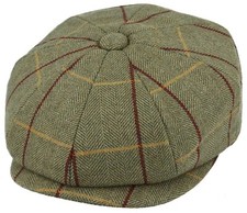 Newsboy Hat Tweed Baker Boy Cap Flat Caps Gatsby Hats