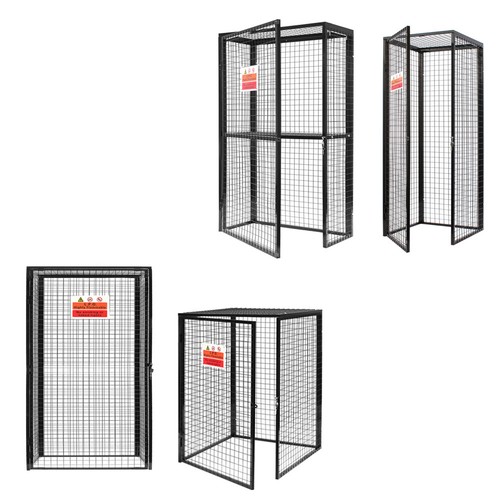 Locker security steel cage - locker, gas